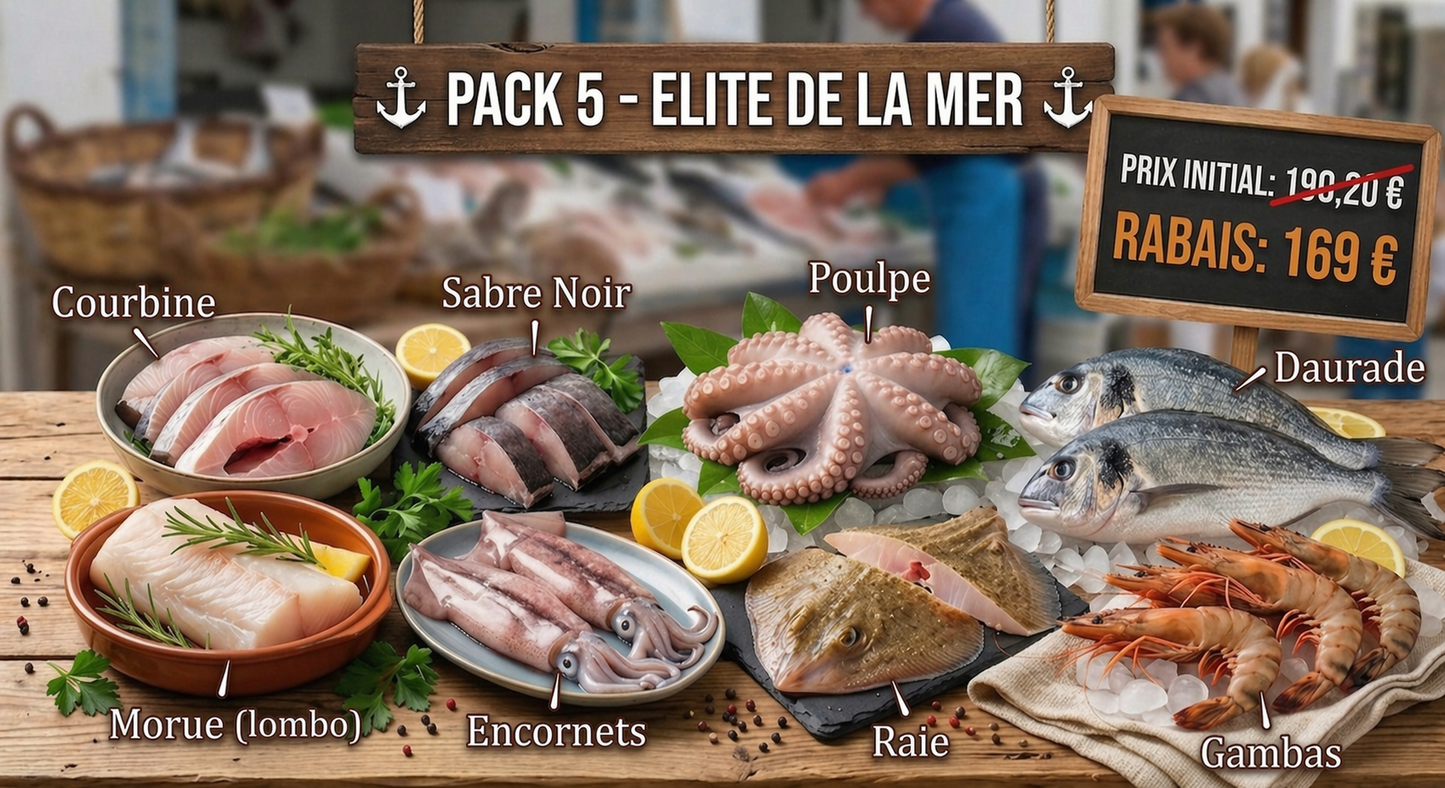 PACK 5 - ELITE DE LA MER