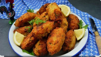 BEIGNETS À LA MORUE SURGELÉS (BOLINHOS DE BACALHAU) - 12 unités
